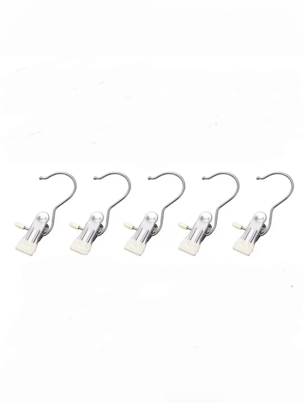 5pk Universal Metal Clip Hangers for Leggings, Pants, Etc BNIB